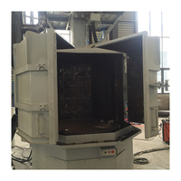 Haute qualité industrie abrasif grenaillage Machine Table rotative grenaillage rouille enlever Machine pour profilés en aluminium
