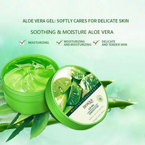 BIOAQUA Extrait de Plantes Biologiques Gel d'<span class=keywords><strong>Aloe</strong></span> <span class=keywords><strong>Vera</strong></span> Hydratant Lissant Naturel pour le Sommeil Soin de la Peau Beauté pour le Visage - Product Image 2