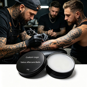 Article populaire : Baume pour tatouage à viscosité uniforme, emballage compact et spécifications variées, gel de soin pour tatouage avec logo imprimable OEM - Product Image 4