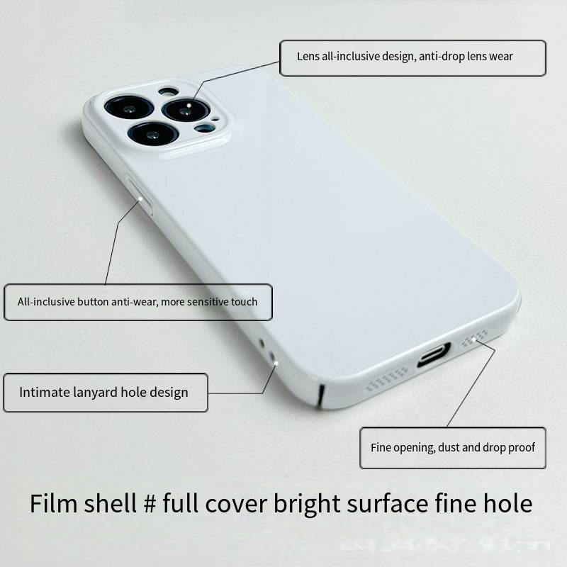 half pack frosted large hole-White