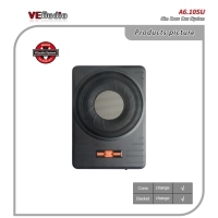 Caisson de basses Offre Spéciale 10 pouces Audio de voiture sous le siège Caisson de basses mince Caisson de basses Spl Caisson de basses à puissance active
