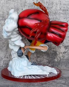 Whosale 25cm PVC <span class=keywords><strong>Luffy</strong></span> Figure Double-Tête Singe Jouet Gros Poing Anime Gear 3 Collection Modèle Décoration pour Enfants - Product Image 5