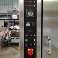 Four rotatif industriel électrique à 12 plateaux pour la vente de boulangerie, cuisson du pain, four rotatif commercial