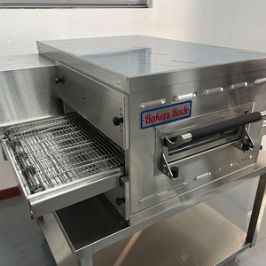 20-inch rộng thương mại Nhà bếp bánh Pizza đường Hầm Lò <span class=keywords><strong>c</strong></span>ử<span class=keywords><strong>a</strong></span> sổ <span class=keywords><strong>c</strong></span>ó thể mở ra và Stackable băng tải cho pizzeria nấu ăn Điều kiện Mới - Product Image 5