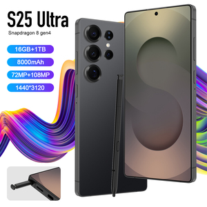 Smartphone S25 Ultra 16GB+1TB 5G, 7.3 pollici HD, Sbloccato, Dual SIM, Android <span class=keywords><strong>15</strong></span>, Deca Core, 100W <span class=keywords><strong>Gaming</strong></span>, OLED, Francese/Spagnolo - Product Image 1