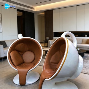 Silla de Resina y Fibra de Vidrio con Diseño Creativo de Taza de Café, Asiento Artístico para Decoración de Cafeterías y Oficinas - Product Image 5