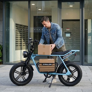 Vélo Électrique Urbain Rétro Pratique pour le Quotidien avec Écran LCD, Vélo Électrique de Ville pour les Trajets de Retrait aux Boîtes aux Lettres <span class=keywords><strong>d</strong></span>'Appartements - Product Image 1