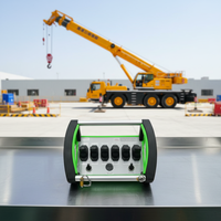 Control Remoto Inalámbrico Industrial de 5 Palancas Hidráulicas, 433 MHz, Impermeable, Código de Aprendizaje, 1 Año de Garantía, Plástico, 500m