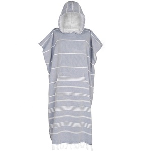 Túnicas turcas de lujo para hombre y mujer, ropa de dormir Unisex, albornoz de lujo, bata de Spa personalizada, Pijama, Poncho de playa de alta calidad, 100% algodón - Product Image 1