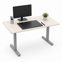 Cadre de bureau électrique avec double moteur, base de bureau réglable en hauteur pour le bureau et la maison