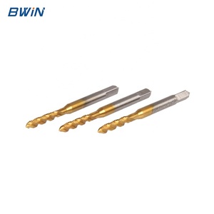 BWIN OEM Factory Metric Spiral Flute Combination <strong>Threading</strong> Screw Flute Machine <strong>Taps</strong> - Product Image 2
