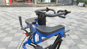 Offre Spéciale – Déambulateur vertical CE pour l'entraînement à la marche, cadre de marche pour paralysie cérébrale, avec siège pour besoins spéciaux - Product Image 5