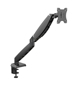 V-mounts Ergonomic Aluminum Monitor <strong>Arms</strong> Single Gas <strong>Spring</strong>-Assisted Mount for 15-32" Screens <strong>Load</strong> 9kg/19.8lbs VM-GE12Y - Product Image 1