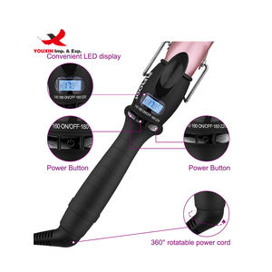 Plancha de Pelo Profesional de Venta Directa de Fábrica con Descuento, Rizador de Pelo con Pantalla LCD de Temperatura - Product Image 3