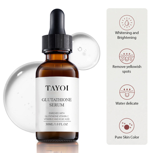 Serum perawatan kulit profesional Serum Wajah perbaikan kulit peptida <span class=keywords><strong>Vitamin</strong></span> C esensi pemutih Glutathione organik Serum Wajah perbaikan kulit - Product Image 2