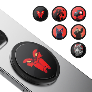 Soporte Magnético para Teléfono con Diseño de Graffiti, Plegable, con Patrón Animal, para iPhone 15 14 - Product Image 1