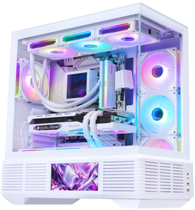 SAMA <span class=keywords><strong>PC</strong></span> trường hợp máy tính trường hợp Tempered Glass giữa tháp ATX CPU chơi Game Máy tính để bàn <span class=keywords><strong>PC</strong></span> tủ máy tính Chassis với màn hình LCD hiển thị - Product Image 5