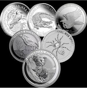 Moneda chapada en plata conmemorativa de animales canguro Koala australiano personalizada - Product Image 1