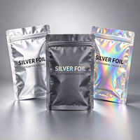 Sachet Doypack ECO Noir et Blanc avec Fermeture Zip, Anti-humidité, pour Emballage de Café
