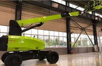 Zoomlion Nacelles articulées télescopiques 14m grue de levage télescopique plate-forme de travail aérienne ZA14JE