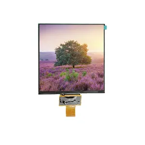 Tela quadrada TFT MIPI TFT de 7.53 polegadas para painel LCD 800*800 módulos quadrados