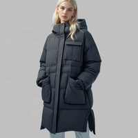 Vestes d'hiver matelassées à capuche pour femmes, sur mesure, grande taille, respirantes, en softshell, design de créateur, pour manteaux, parkas pour femmes