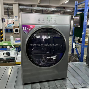 Sèche-<span class=keywords><strong>linge</strong></span> 12 kg à commande électrique, chauffage PTC, tambour en acier inoxydable avec capteur d'humidité et triple protection thermique - Product Image 5