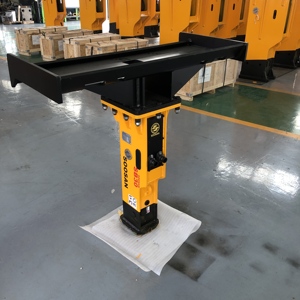 SOOSAN SB30 Box Type Hydraulic Breaker with <b>Skid</b> Steer <b>Plate</b> 53mm chisels for 2.5-4.5 Ton Excavators and Bobcat Loaders - Product Image 2