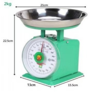 Báscula de resorte mecánica comercial Veidt Weighing RENKMHE de 5 kg con plataforma, modelo RH-5 RENKMHE 5 kg Comercial - Product Image 2
