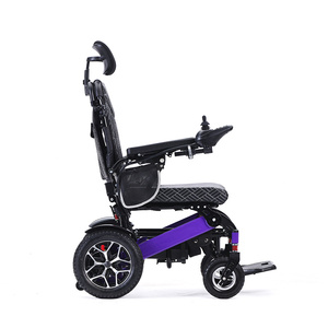 <span class=keywords><strong>Fauteuil</strong></span> <span class=keywords><strong>roulant</strong></span> <span class=keywords><strong>électrique</strong></span> pliable de haute qualité, robuste, 150 kg, avec moteurs 300W*2 pour personnes âgées - Product Image 4