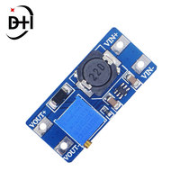 MT3608 DC-DC Modul Penguat Tegangan yang Dapat Disesuaikan 2A Modul Peningkat Tegangan dengan/tanpa MICRO USB 2V-24V ke 5V 9V 12V 28V