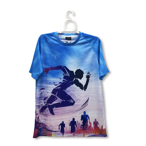 เสื้อยืดออกกำลังกายผ้าโพลีเอสเตอร์สำหรับผู้ชาย ราคาสุดคุ้ม ประจำเดือนกันยายน - Product Image 3