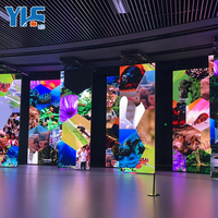 Mur vidéo LED COB à pixels fins de 1,8 mm, 3840 Hz, écran LED miniature intérieur 4K à pas fin