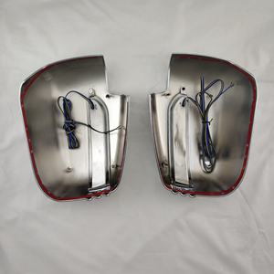 Coque de rétroviseur en ABS électroplaqué avec lampe pour Mitsubishi <span class=keywords><strong>Triton</strong></span> L200 2008-2015, installation par pression - Product Image 4