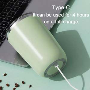 Taza Magnética Autoagitadora Electrónica Recargable por USB, Taza Mezcladora de Acero Inoxidable para Café y Leche, Batidora para Oficina - Product Image 4