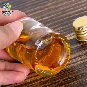 High Quality Clear Mini <strong>5cl</strong> 50ml Spirits Vodka Gin Rum Brandy Vodka Whisky Tequila Glass <strong>Bottle</strong> for Liquor with Aluminum Cap - Product Image 6