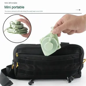 Gourde de sport télescopique en silicone écologique, créative, portable, résistante aux hautes températures, à boire directement – Meilleure vente - Product Image 2
