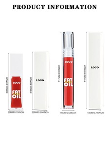 OCHAIN Huile pour les lèvres végan personnalisée Brillant à lèvres pailleté avec votre propre logo Marque privée minérale Maquillage liquide repulpant - Product Image 6