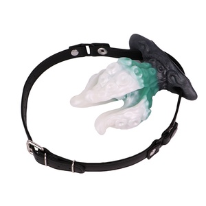 Plug Anal en Forma de Flor de Pulpo con Cinturón Oral/Cinturón de Cintura, Plug Anal de Silicona para Estimulación del Punto G y P, Producto Fetiche para Adultos - Product Image 5