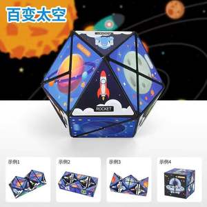 Mini Cubo de rompecabezas mágico de <span class=keywords><strong>3</strong></span> cm con llavero, varios juegos de dificultad, juegos de desgarro cerebral - Product Image 3