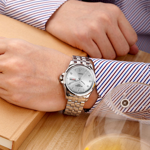 Reloj Automático con Calendario y Logotipo Personalizado OEM, Acero Inoxidable 316L, Movimiento Japonés NH36, Relojes Mecánicos para Hombre, 50M de Resistencia al Agua - Product Image 3