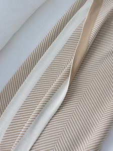 Bán buôn hai mặt siêu mềm lanh xương cá tự nhiên tùy chỉnh chăn cho bé giường khác mặc đan ném chăn - Product Image 5