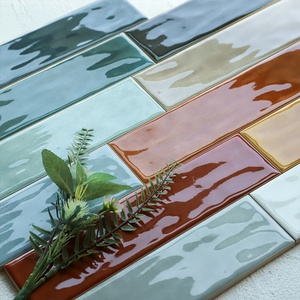 Gạch ốp tường nhà tắm, nhà bếp chất lượng cao, màu trơn, men bóng, gạch ceramic kiểu tàu điện ngầm, gạch lát sàn - Product Image 3