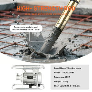 Ac 220V Điện một pha bê tông Vibrator máy 1.5kw 2HP rung động cơ - Product Image 2