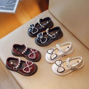 Zapatos Infantiles Estilo Princesa en Oferta, Cómodos, con Suela Blanda y Soporte de Arco, Ligeros, Tipo Mary <span class=keywords><strong>Jane</strong></span>, con Cierre de Velcro - Product Image 1
