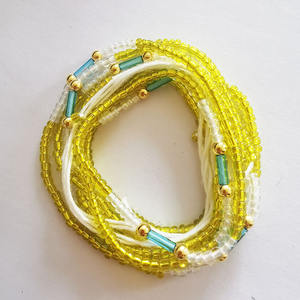 Cinturón de Cintura Dorado al por Mayor, Joyería Corporal, Cadena Dinámica Colorida Ajustable, Accesorio para Bikini - Product Image 3