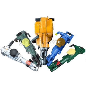 SHARPOWER yt FT160A FT160B 에어 피트가있는 27 에어 레그 록 스톤 드릴 드릴링 머신 - Product Image 5