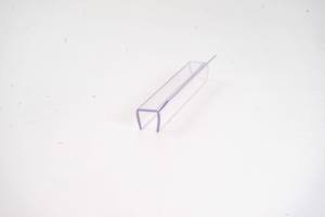 <span class=keywords><strong>Joint</strong></span> d'étanchéité inférieur pour porte <span class=keywords><strong>de</strong></span> <span class=keywords><strong>douche</strong></span> à ailettes en PVC transparent, déflecteur d'eau en forme <span class=keywords><strong>de</strong></span> U pour verre sans cadre <span class=keywords><strong>de</strong></span> 8 mm - Product Image 4