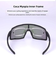 Nuevas Gafas de Ciclismo Transfronterizas para Hombre y Mujer, Protección Ocular para Deportes al Aire Libre, Bicicleta de Montaña, Antiviento, Montura Completa de PC, Maratón