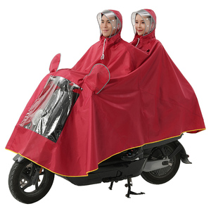 Imperméable Oxford Rainfreem, vente en gros d'usine, <span class=keywords><strong>poncho</strong></span> de pluie pour deux personnes, moto, voiture électrique - Product Image 3